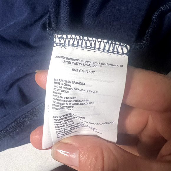 Skechers Women's Small Skechluxe Comfort Fit Knee Length Paradise Skirt NWT - Picture 9 of 11